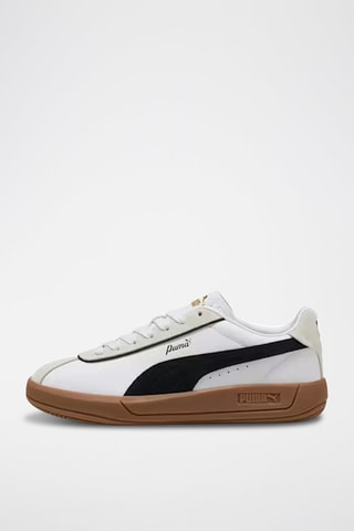 Sneakers in pelle scamosciata Club Klassika - Bianco e beige