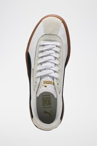 Sneakers in pelle scamosciata Club Klassika - Bianco e beige