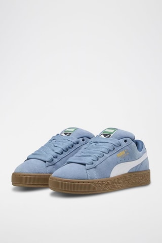 Sneakers in pelle scamosciata Suede XL Junior - Celeste