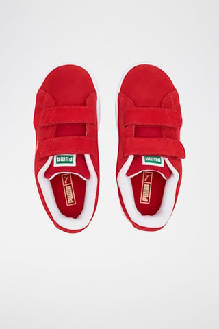 Sneakers Classics V in pelle scamosciata - Rosso e bianco