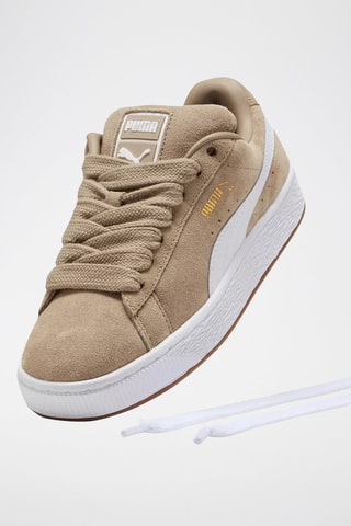 Sneakers in pelle scamosciata Suede XL Junior - Beige