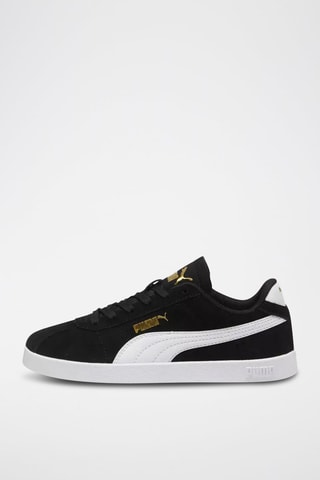Sneakers in pelle scamosciata Club II JR - Nero