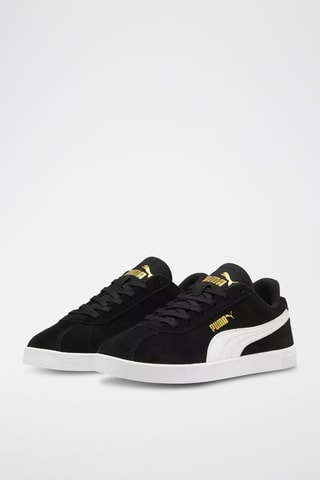 Sneakers in pelle scamosciata Club II JR - Nero