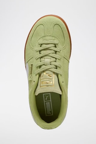 Scarpe da trail in pelle scamosciata Palermo Elevata - Verde chiaro