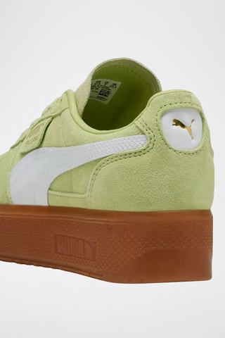 Scarpe da trail in pelle scamosciata Palermo Elevata - Verde chiaro