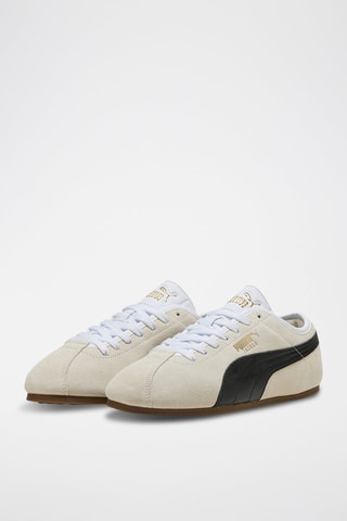 Scarpe da running in pelle scamosciata Tackle - Beige