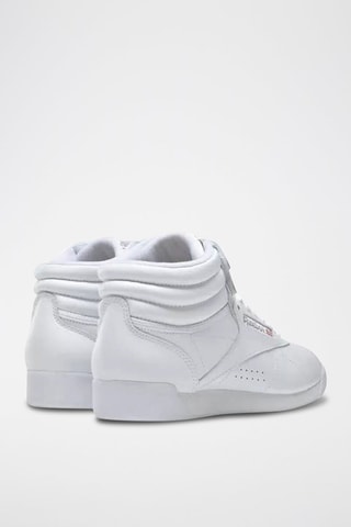 Scarpe da trekking alte in pelle - Bianco