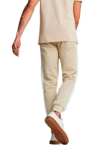 Pantaloni sportivi FD ICO T7 TRK PANT - Beige