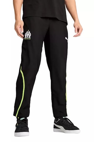 Pantaloni da calcio Olympique de Marseille Faster - Nero e giallo
