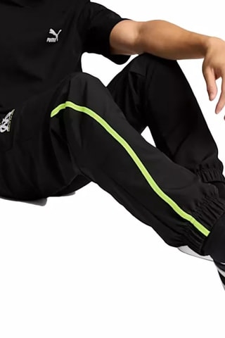 Pantaloni da calcio Olympique de Marseille Faster - Nero e giallo