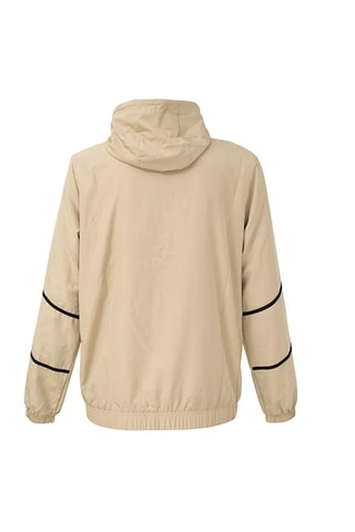 Giacca sportiva con cappuccio Pre-Match Milan AC 2024/25 - Beige