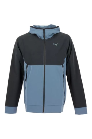 Giacca sportiva Puma Tech Woven - Azzurro e nero 