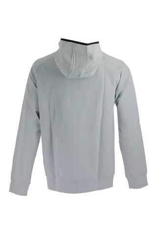 Giacca con cappuccio Tech Woven - Grigio