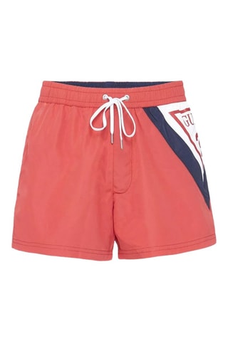 Costume shorts - Rosso e bianco