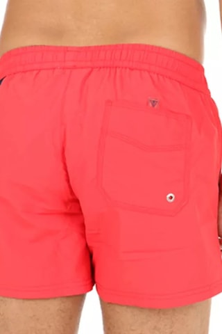 Costume shorts - Rosso e bianco