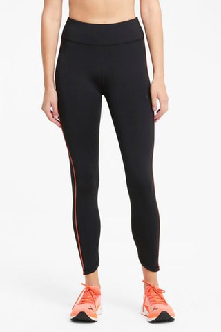 Leggings Run L Rise - Nero