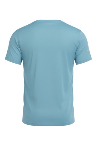 T-shirt regular da running - Celeste