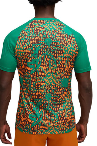 T-shirt da calcio FIF Prematch - Verde chiaro