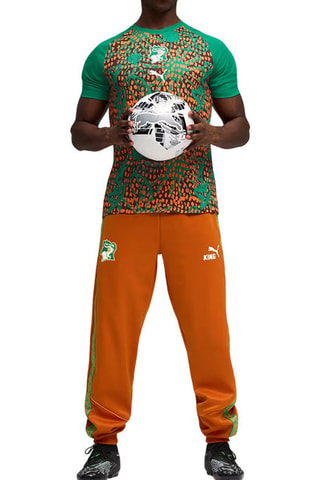 T-shirt da calcio FIF Prematch - Verde chiaro