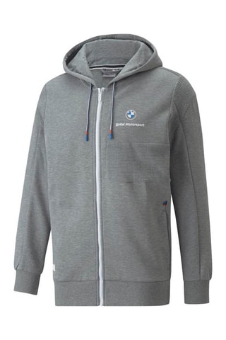 Felpa con cappuccio BMW M Motorsport - Grigio melange