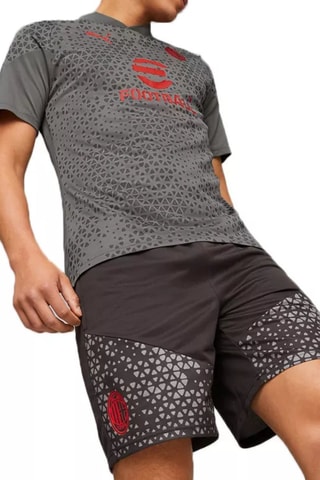 Shorts ACM Training - Nero e rosso