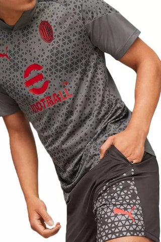 Shorts ACM Training - Nero e rosso