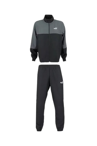 Giacca con cappuccio e pantaloni sportivi - Nero