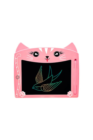 Tablette LCD 8" pour dessiner et écrire - Rose clair - Dès 3 ans