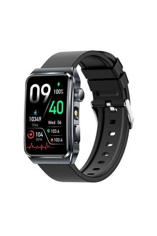 Montre connectée TK73 - Noir et argenté