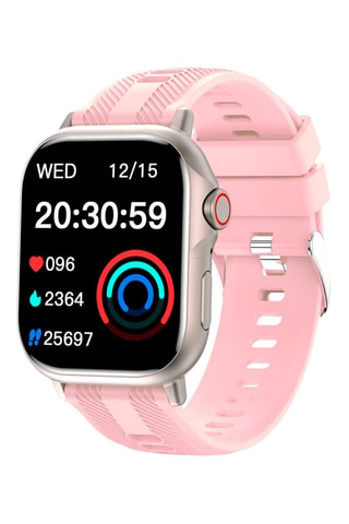 Montre connectée - Compatible Android et IOS - Rose