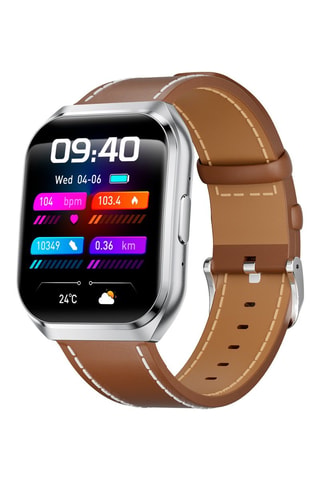 Montre connectée QS66 - Marron