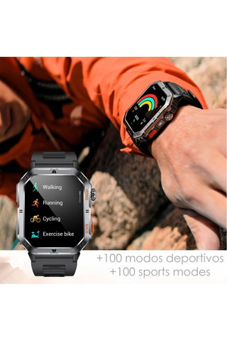 Montre connectée MT62 - Orange