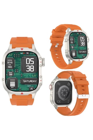 Montre connectée - Compatible Android et IOS - Orange