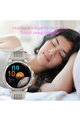 Montre connectée QS35 - Beige