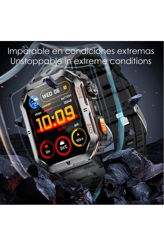Montre connectée MT62 - Noir