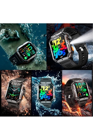 Montre connectée MT62 - Noir