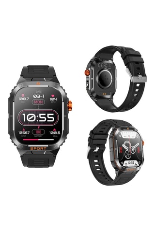 Montre connectée D16 - Noir