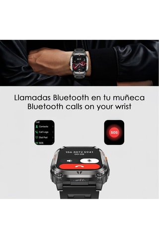 Montre connectée QX18 - Noir