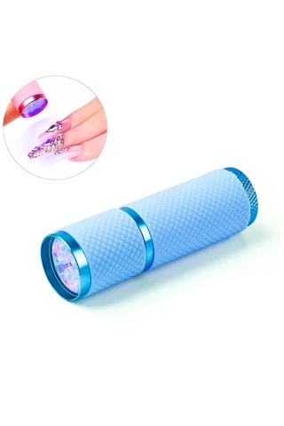 Mini lampe à ongles - Bleu