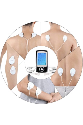 Électrostimulation musculaire portable - Corps - Noir