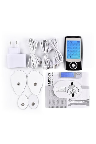 Électrostimulation musculaire portable - Corps - Noir