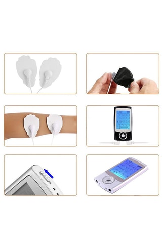 Électrostimulation musculaire portable - Corps - Noir