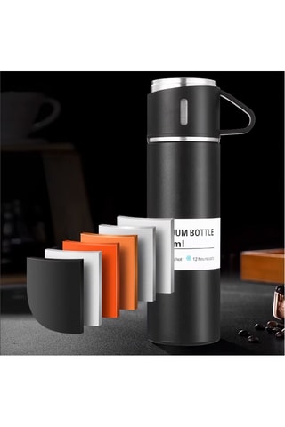 Bouteille isotherme et 3 tasses - 500 ml