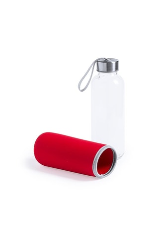 Bouteille en verre avec étui - 420 ml