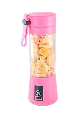 Blender en silicone et acier inoxydable - 40 W - Rose