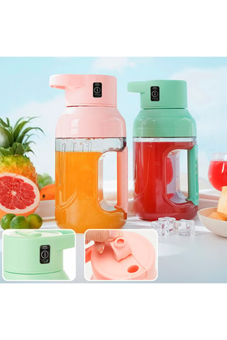 Blender en acier inoxydable et silicone - 40 W - Vert