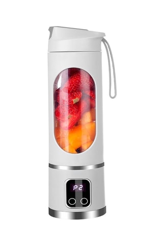 Blender en silicone et acier inoxydable - 45 cl - 50 W - Blanc