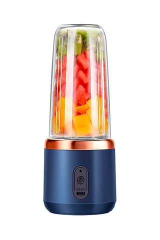 Blender en acier inoxydable - 40 cl - 45 W - Bleu foncé