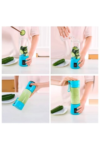 Blender en silicone et acier inoxydable - 40 W - Vert