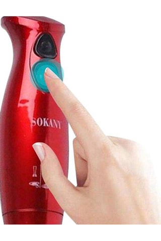Mixeur - 0,7 l - Rouge - Rouge